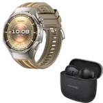 HUAWEI Watch GT6 Pro, Brown Woven + Huawei Buds SE3 inkl. HUAWEI Freebuds SE3,