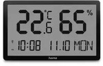HAMA Thermometer und Hygrometer "Lombok", digital, f&uuml;r innen Schwarz