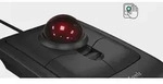KEYSONIC KSM-4006-UT Trackball Mouse schwarz, USB-A
