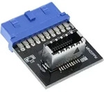 INLINE USB 3.0 zu USB 3.1 Adapter,USB 3.0 19-Pin auf USB 3.1