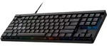 LOGITECH G515 Rapid TKL, schwarz, LEDs RGB, Low Profile Magnetic Analog, USB, US