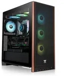 THERMALTAKE 370 WS Black, schwarz/braun, Glasfenster