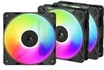 ARCTIC P12 Pro Reverse A-RGB, schwarz, 120mm, 3er-Pack