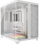 CORSAIR 5400 LX-R RGB iCUE LINK White, wei&szlig;, Glasfenster