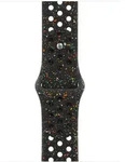 APPLE 42mm Mitternachtsschwarz Nike Sportarmband - S/M