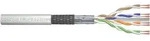 DIGITUS CAT 6 SF-UTP Roh-Patchkabel 100 m, Box, AWG 26/7, LSZH, Sx, Grau
