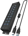 ICY BOX IB-HUB1720-U3, USB-B 3.0