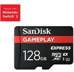 SANDISK Gameplay microSD Express R880/W480 microSDXC Express 128GB, UHS-I U3, A1,