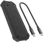ICY BOX M.2 NVMe/SATA SSD Enclosure, USB-C 3.1