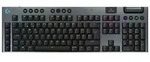 LOGITECH G915 X Lightspeed, schwarz, LEDs RGB, GL TACTILE, USB/Bluetooth, CH