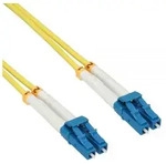 INLINE LWL Duplex Kabel, LC/LC, 9/125&uuml;m, OS2, 0,5m