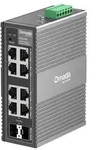 TP-LINK Omada IES Industrial Railmount Gigabit Smart Switch, 6x RJ-45, 2x RJ-45/SFP