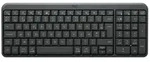 LOGITECH K250 Compact Wireless Keyboard, Graphite, Bluetooth, BE