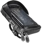 HAMA Handy Fahrrad-/Motorrad-Tasche, 360 Grad drehbar wasserabweisend