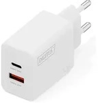 DIGITUS USB Charger 1x USB-C 1x USB-A 20W wei&szlig;
