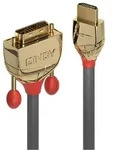 LINDY 1m HDMI an DVI Kabel, Gold Line