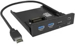 ICY BOX IB-HUB1419-i3, USB 3.2 20-Pin Key-A