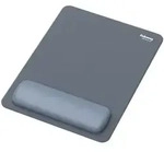 FELLOWES Breyta XL Mausepad mit Handgelenkauflage, 280x210mm, blau