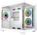COOLER Master Elite 481 Wood White, wei&szlig;/braun, Glasfenster