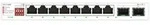 ASUS QG-U1080 Desktop 2.5G Switch, 8x RJ-45, 2x SFP+