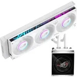 ASUS ROG Strix SLC IV 360 ARGB LCD White Edition, wei&szlig;