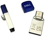 DELL USB A/C Combo Flash Drive 128GB, USB-A + USB-C, USB 3.2 Gen 1&times;1