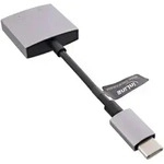INLINE USB-C Audio Adapter, USB-C zu 3,5mm Buchse + PD 30W