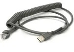 ZEBRA Cable-type A, USB 9ft, coiled