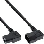INLINE Netzkabel Kaltger&auml;teverl&auml;ngerung, C13 auf C14, 90&oslash; abgewinkelt, 1,8m