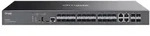 TP-LINK Omada SG5400 Rackmount Gigabit Managed Stack Switch, 20x SFP, 4x RJ-45/SFP, 