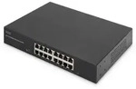 DIGITUS DIGITUS 16-Port Gigabit Switch 16-port 10/100/1000Base-T