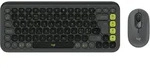 LOGITECH POP Icon Combo, Graphite & Green, Logi Bolt, USB/Bluetooth, ND