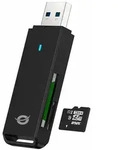 CONCEPTRONIC Dual-Slot-Cardreader, USB-A 3.0 [Stecker]