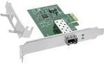 INLINE Gigabit Netzwerkkarte, 1x SFP Fiber 1Gb/s, PCIe x1, inkl, LP Slotblech