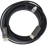 INLINE DisplayPort zu HDMI AOC Konverter Kabel, 4K/60Hz, schwarz, 25m