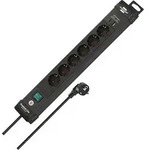 BRENNENSTUHL Premium-Line, 6-fach, 1x USB-A/1x USB-C USB-PD, 3m, schwarz