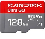 SANDISK Ultra GO R140 microSDXC 128GB, UHS-I U1, A1, Class 10