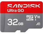 SANDISK Ultra GO R120 microSDXC 32GB, UHS-I U1, A1, Class 10