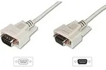 DIGITUS Datentransfer Verl&auml;ngerungskabel, D-Sub9 St/Bu, 3.0m, Seriell, vergossen, be