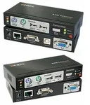 LINDY Cat.5 KVM Extender Combo 300, PS/2, USB & VGA