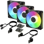 ARCTIC BioniX P14 A-RGB, schwarz, 140mm, 3er-Pack