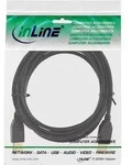 INLINE USB 2,0 Kabel, A an A, schwarz, Kontakte gold, 3m