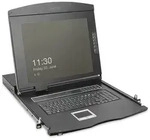 DIGITUS DS-72221-7, 19" LCD KVM Konsole, 7-fach, CH
