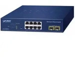 PLANET GS-2210 Rackmount Gigabit Managed Switch, 8x RJ-45, 2x SFP