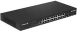 EDIMAX Pro GS-50 Rackmount Gigabit Smart Switch, 24x RJ-45, 4x SFP+