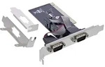 INLINE PCI Schnittstellenkarte, 2x RS232 seriell, CH351Q