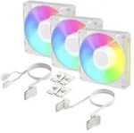 ARCTIC BioniX P14 A-RGB, wei&szlig;, 140mm, 3er-Pack