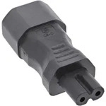INLINE Netzadapter IEC 60320 C14 / C7, 3pol, Kaltger&auml;te zu 2pol,