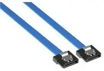 INLINE SATA 6Gb/s Anschlusskabel klein, mit Sicherheitslasche, 0,3m