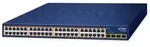PLANET GSW Rackmount Gigabit Switch, 48x RJ-45, 4x SFP, 370W PoE+